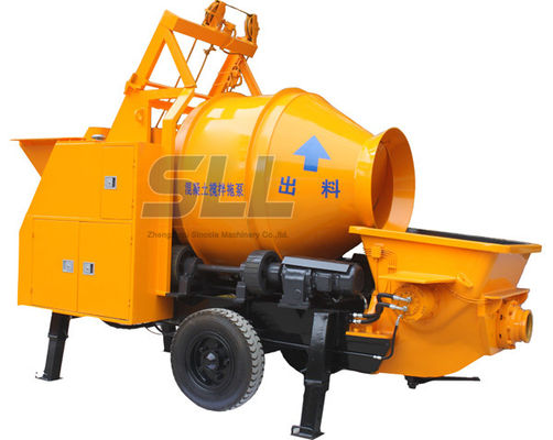 China Bau-hydraulische Mischer-Maschine 5.5kw 560L für Bodentransport fournisseur