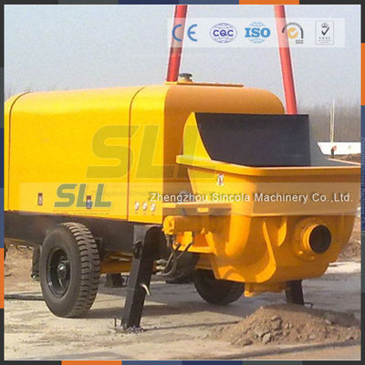 China Dieselenergie-hydraulische Betonpumpe, Hochdruckbetonpumpe 90m3/H fournisseur