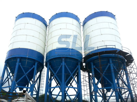 China 150 Tonnen-Pulver-Sammelbehälter-Zement-Speicher-Silo für Energiequelle-Speicher fournisseur